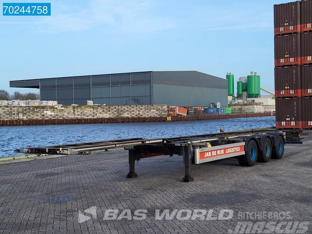  Hertoghs O3 45 Ft 3 axles 3 units 45 Ft more avail Containerframe semi-trailers