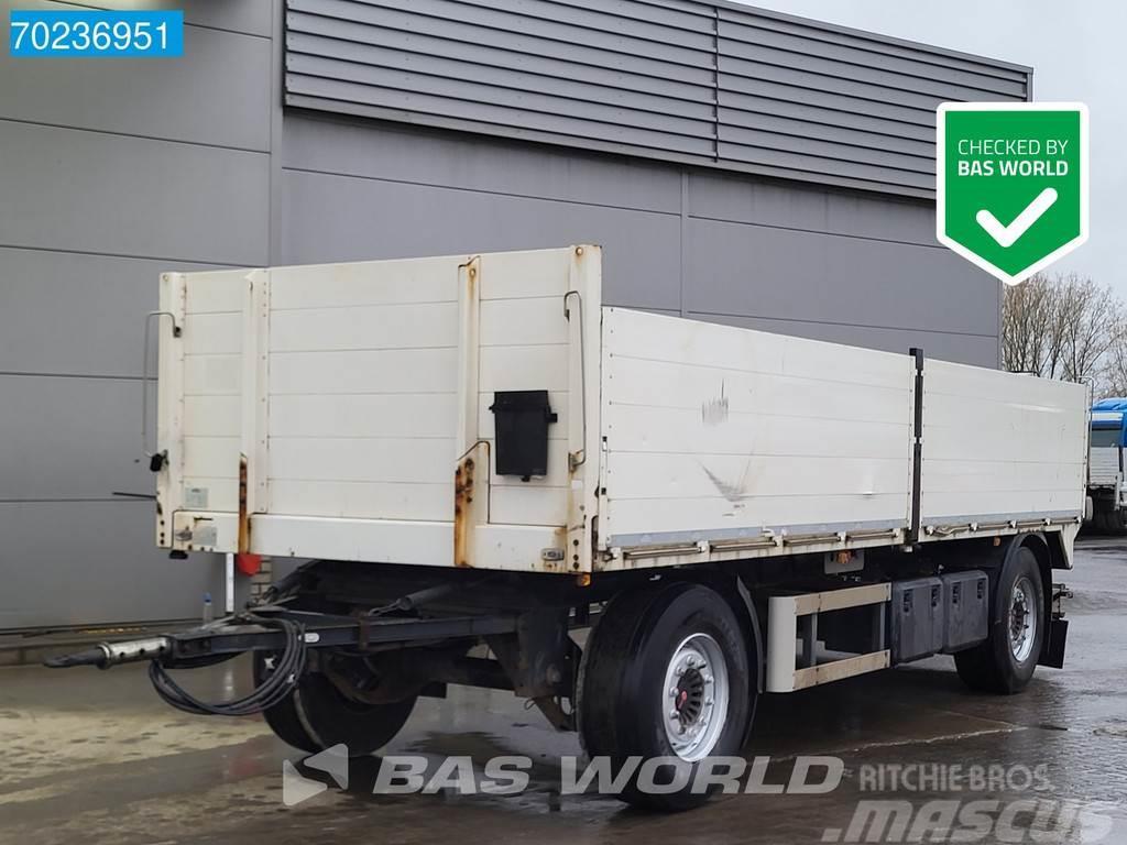 Dinkel DAP 18000 2 axles TÜV 08/24 Flatbed/Dropside trailers