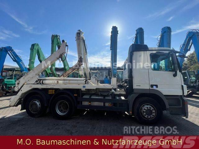 Mercedes-Benz Actros 2541/ AC / Euro 5 /L+L Achse/Meiler AK 16 Cable lift demountable trucks