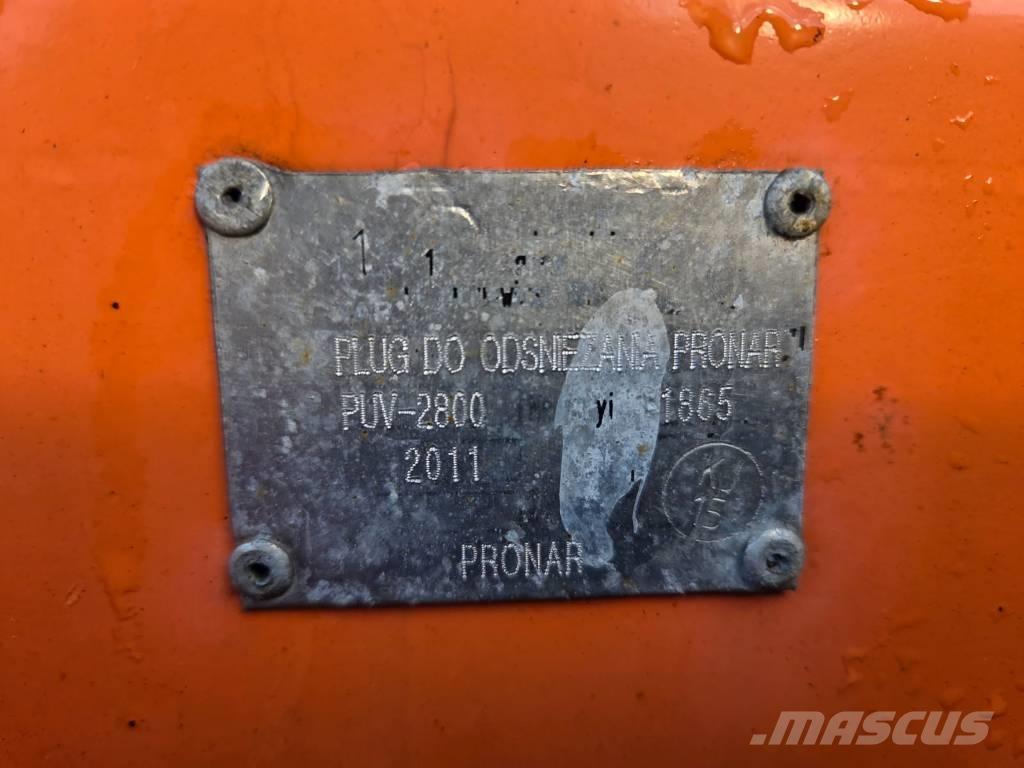 Pronar PUV 2800 Lame pentru dezapezire si pluguri