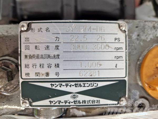 Yanmar 3TNE74-DG Motoare