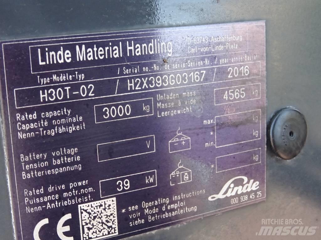 Linde H30T-02 Stivuitor GPL