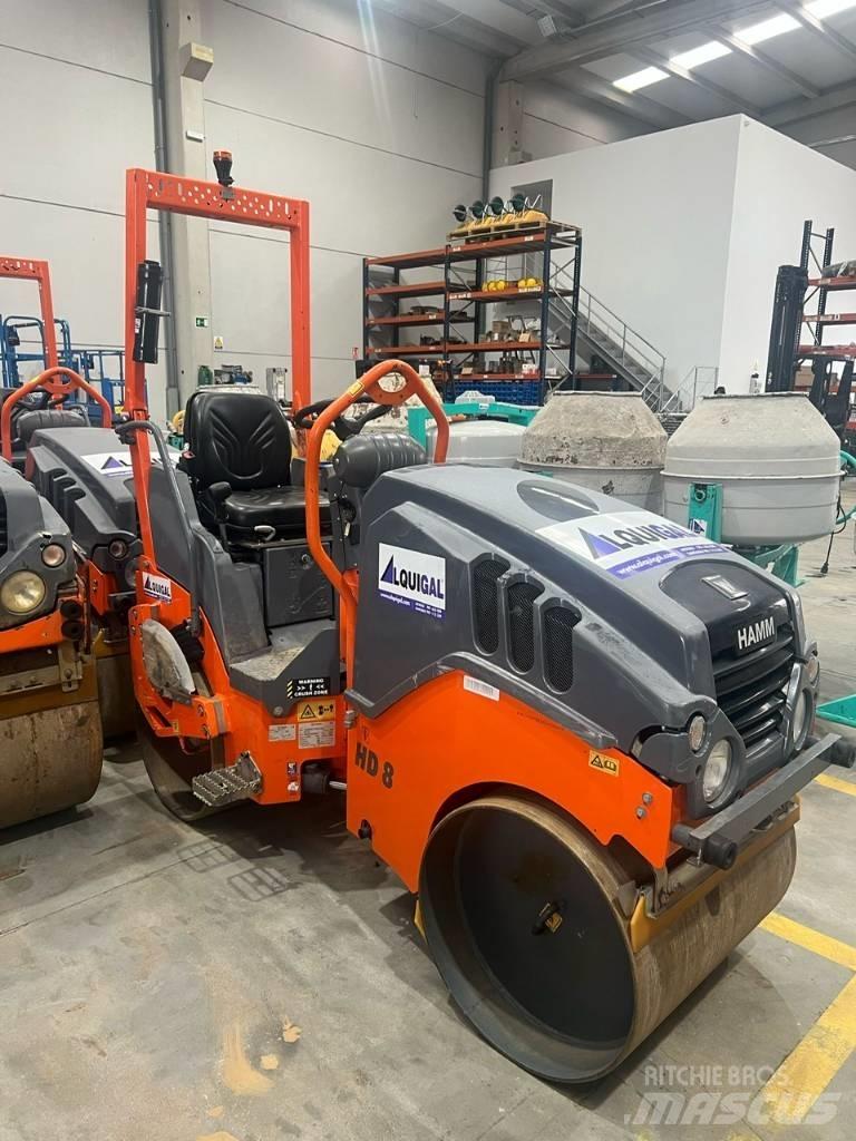 Hamm HD 8 VV Cilindri compactori dubli