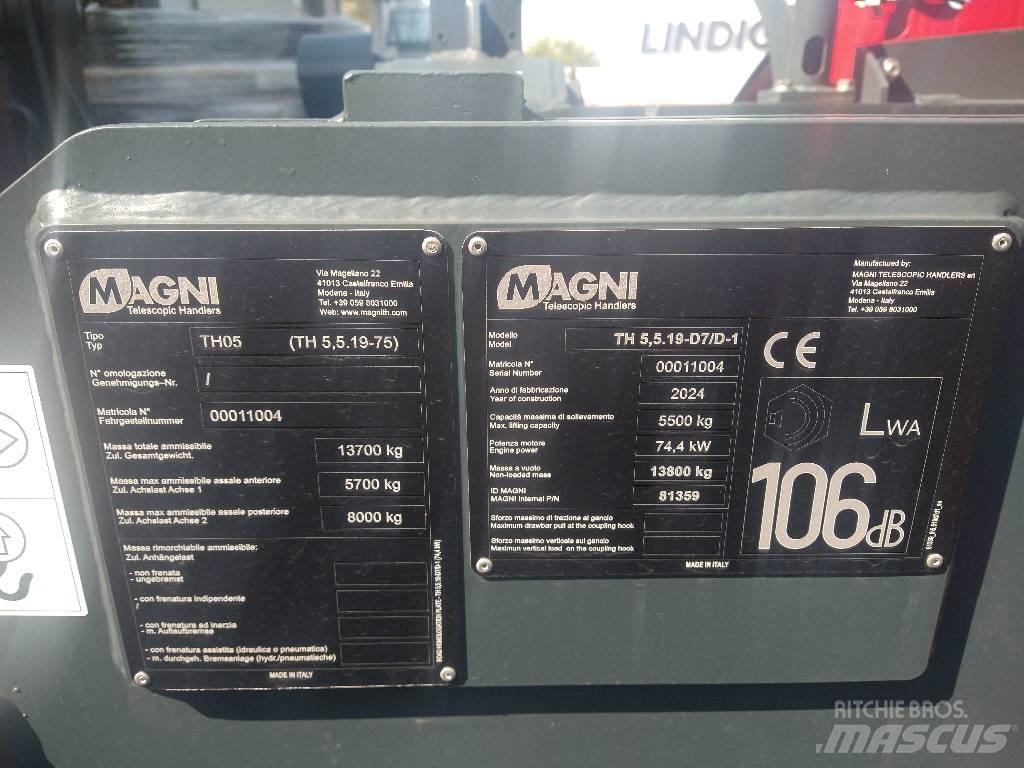 Magni TH 5.5 19 P Stivuitoare telescopice