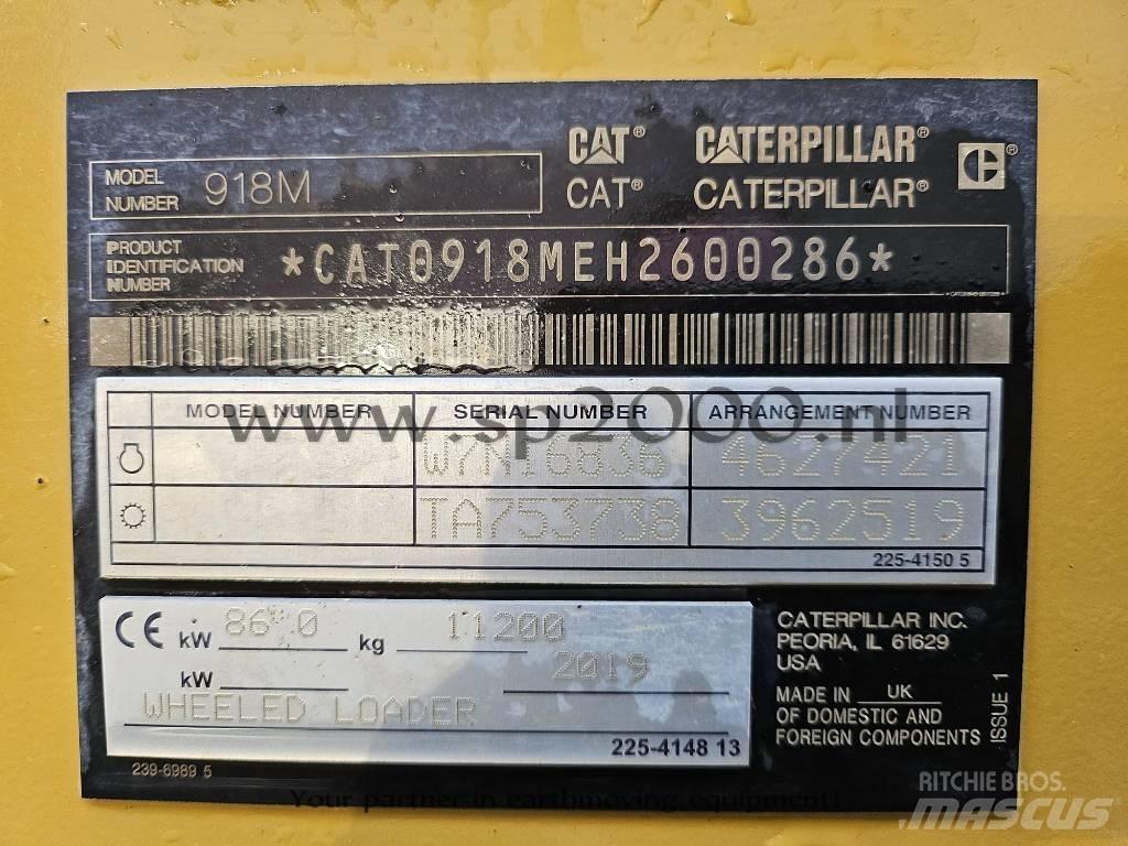 CAT 918 M Incarcator pe pneuri