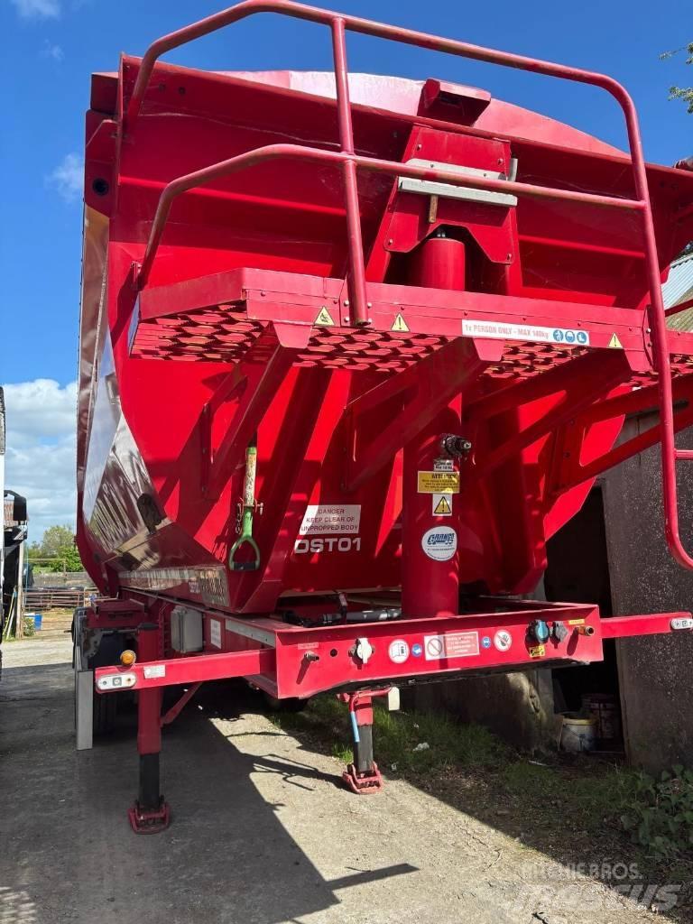 Fruehauf Halfpipe Semi-remorca Basculanta