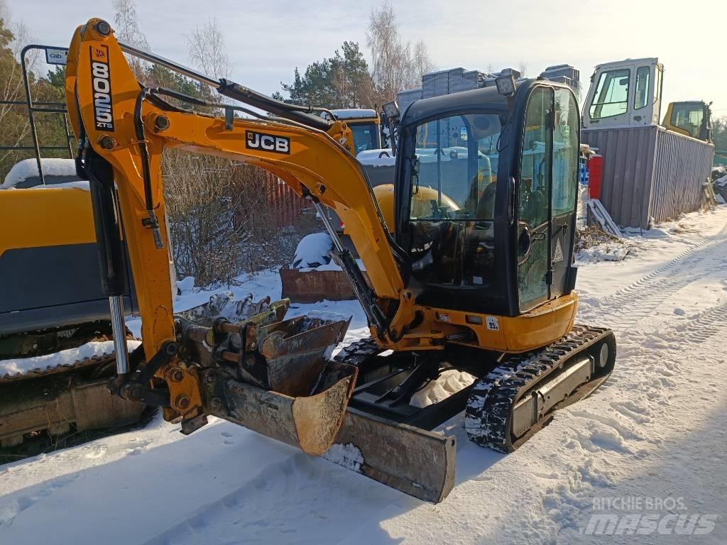 JCB 8025 ZTS Excavatoare pe șenile
