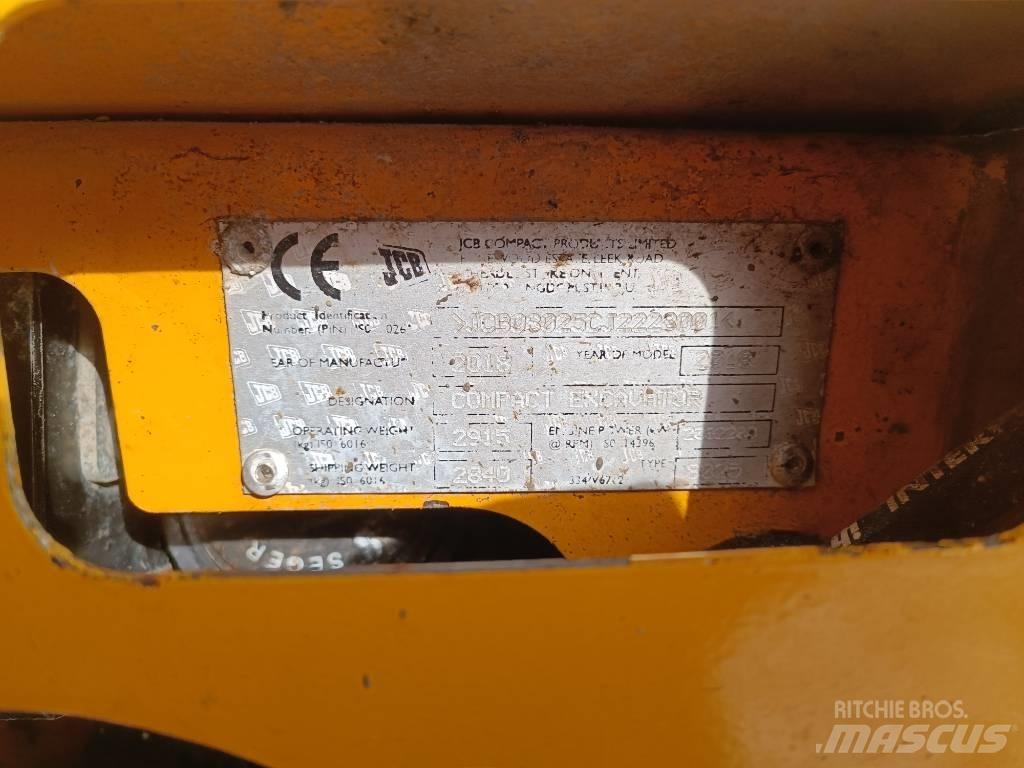 JCB 8025 ZTS Excavatoare pe șenile
