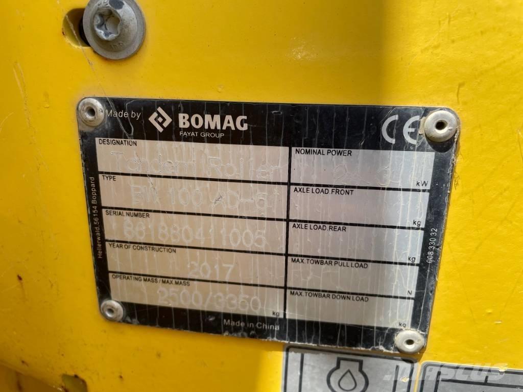 Bomag BW 100 AD-5 Cilindri compactori dubli