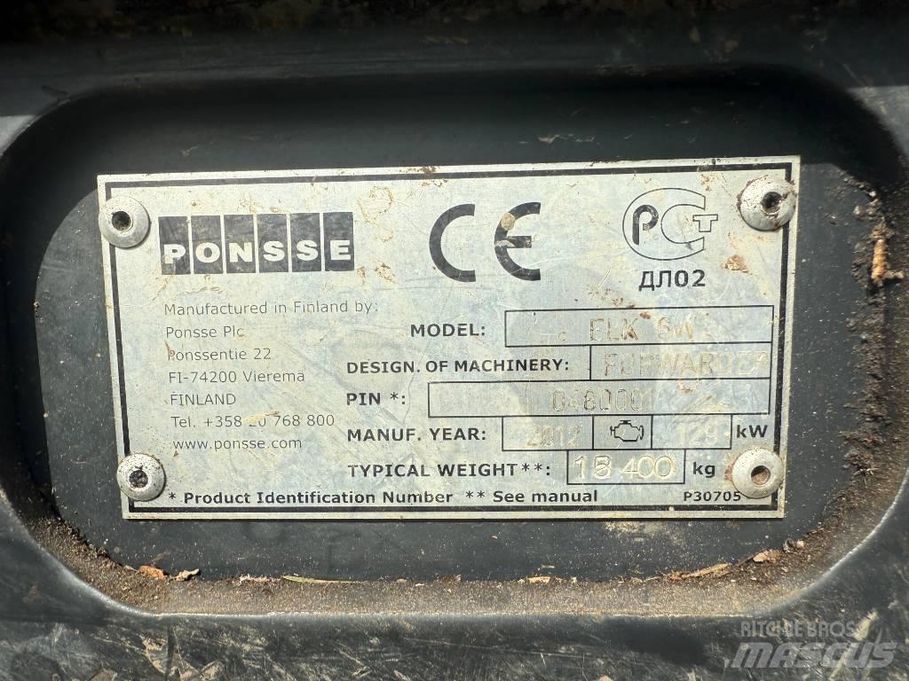 Ponsse ELK 8W Transportoare