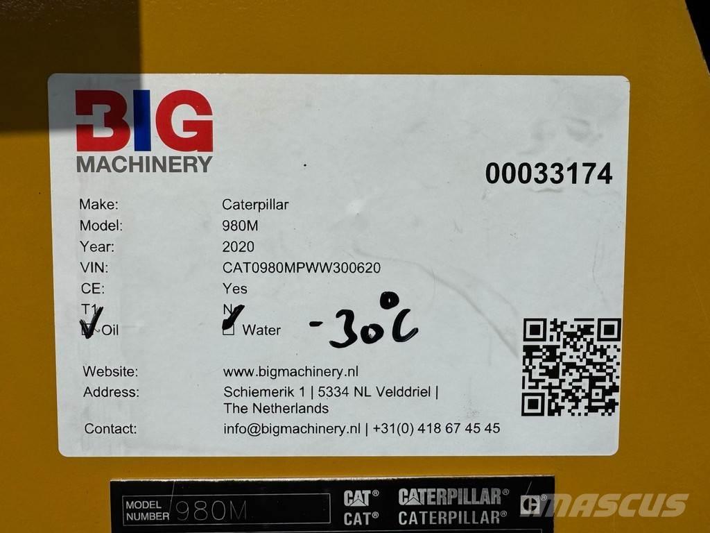 CAT 980M Incarcator pe pneuri