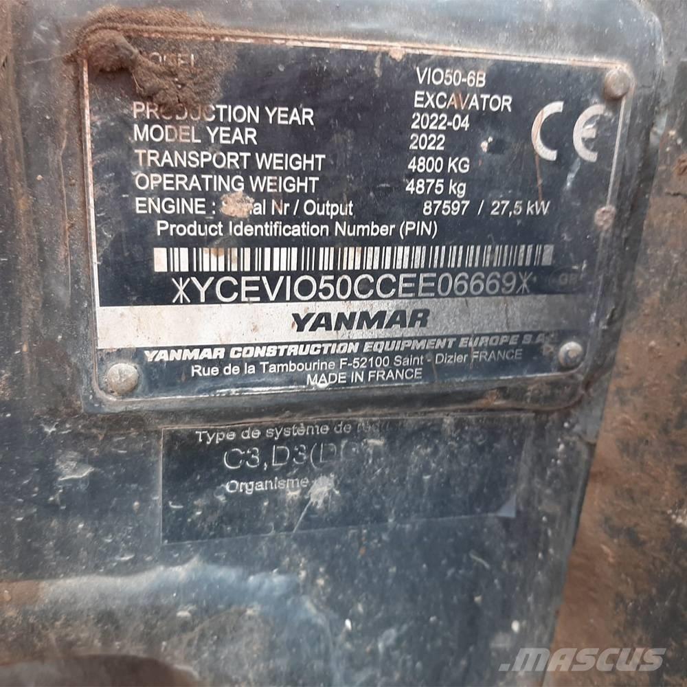Yanmar Vio 50 Mini excavatoare < 7t
