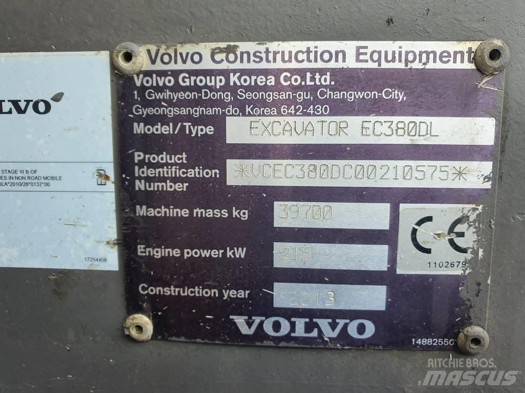 Volvo EC 380 D L Excavatoare pe șenile
