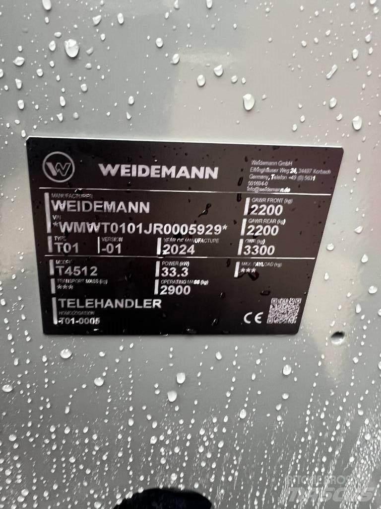Weidemann 4512 Manipulatoare agricole