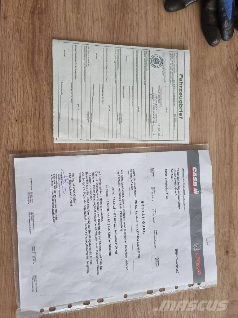 CASE MX 120 Tractoare