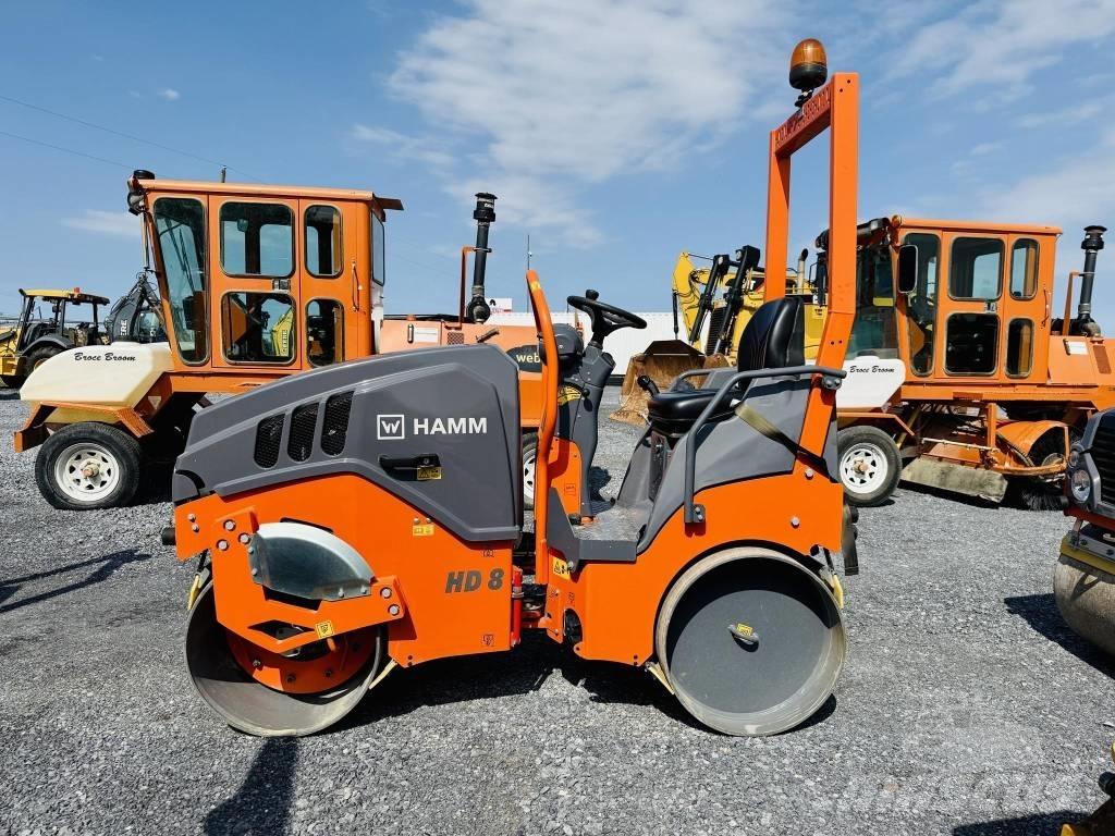 Hamm HD 8 VV Cilindri compactori dubli