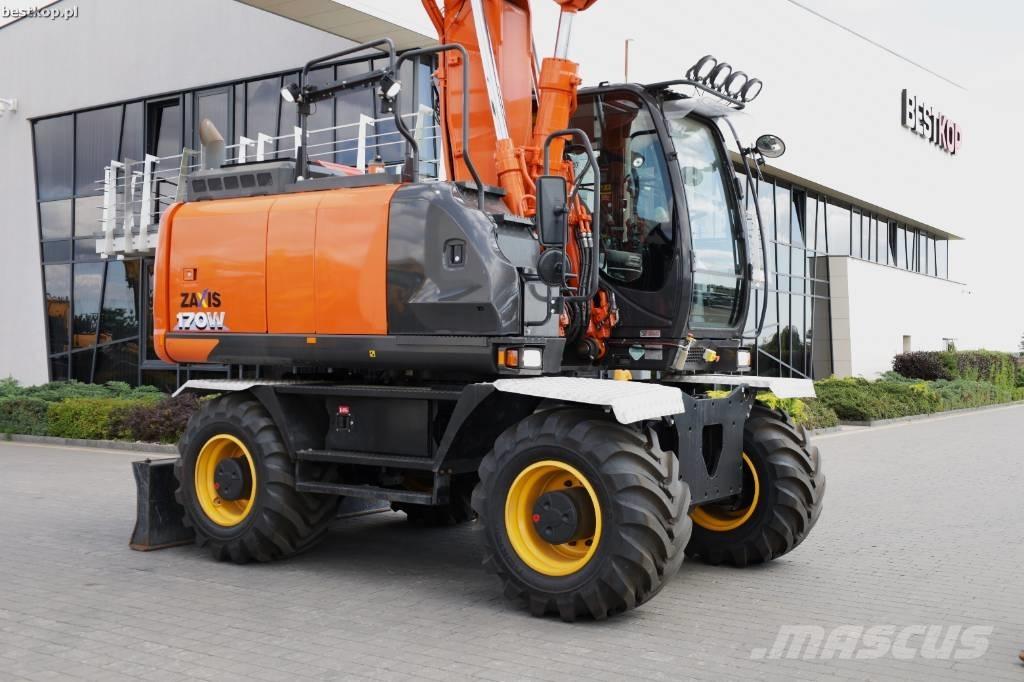Hitachi ZX 170 W-6 Excavatoare cu roti