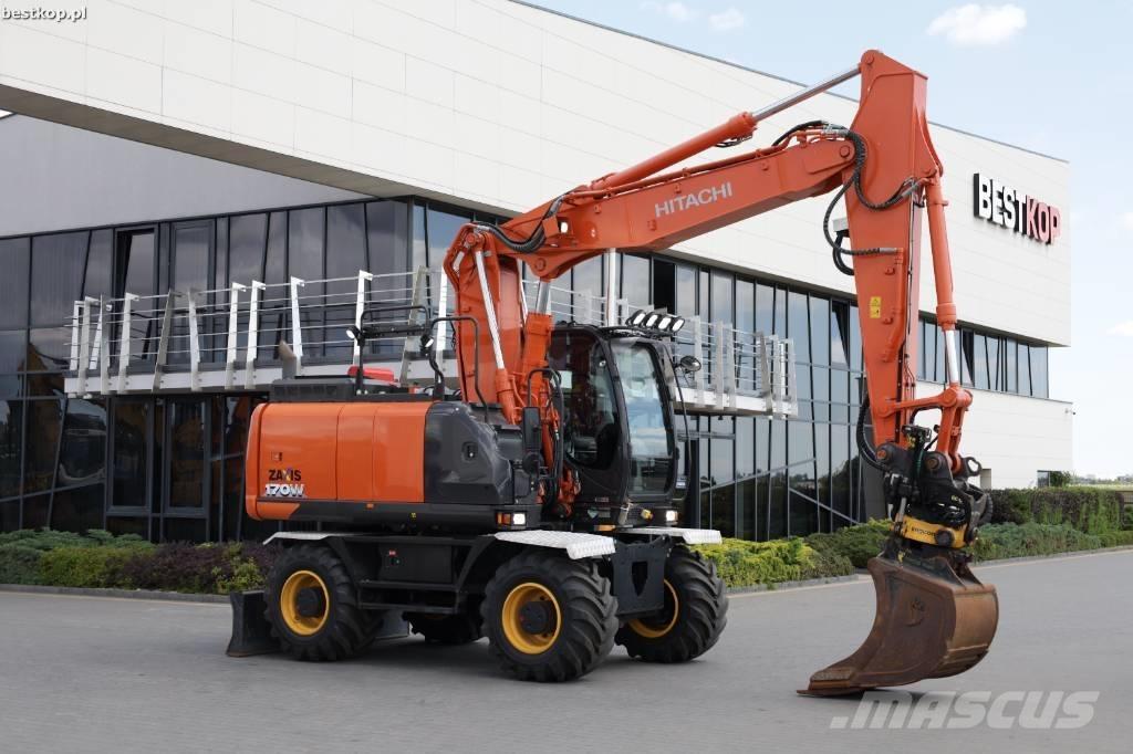 Hitachi ZX 170 W-6 Excavatoare cu roti