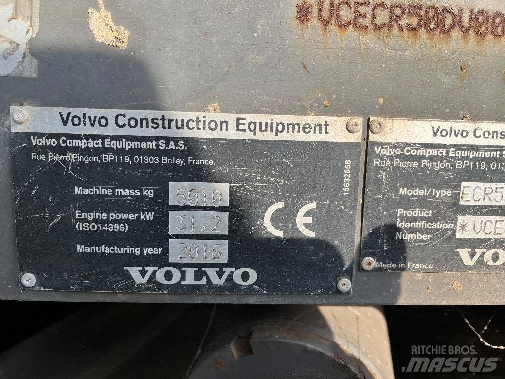 Volvo ECR 50 D Mini excavatoare < 7t