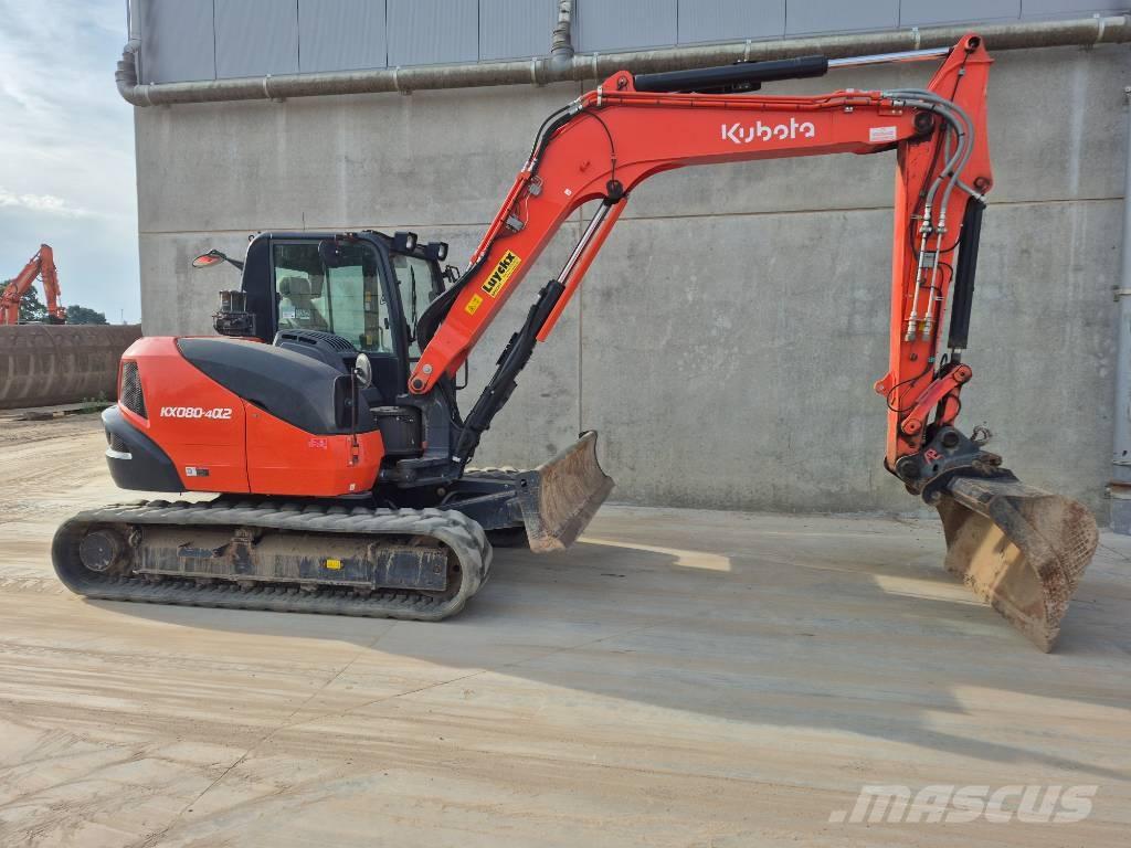 Kubota KX080 4@2 Excavatoare 7t - 12t