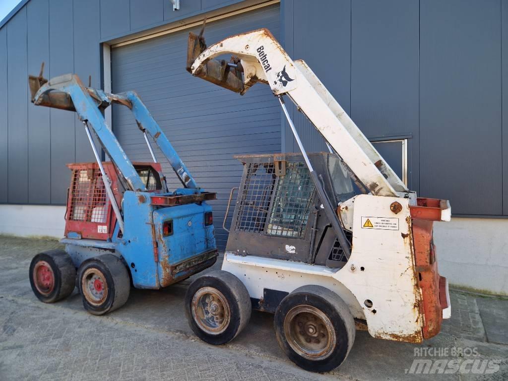 Bobcat 763 H.  2x Mini incarcator