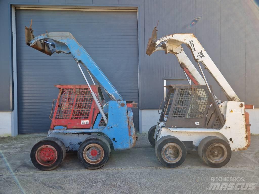 Bobcat 763 H.  2x Mini incarcator