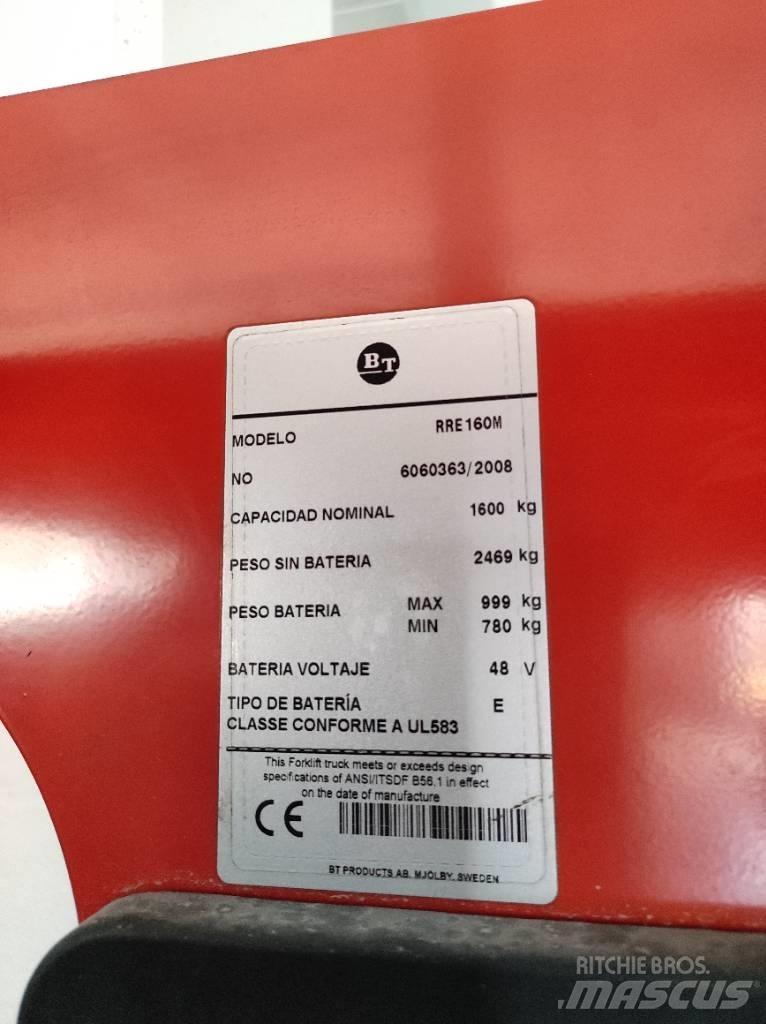BT RR E 160 M Stivuitor cu catarg retractabil