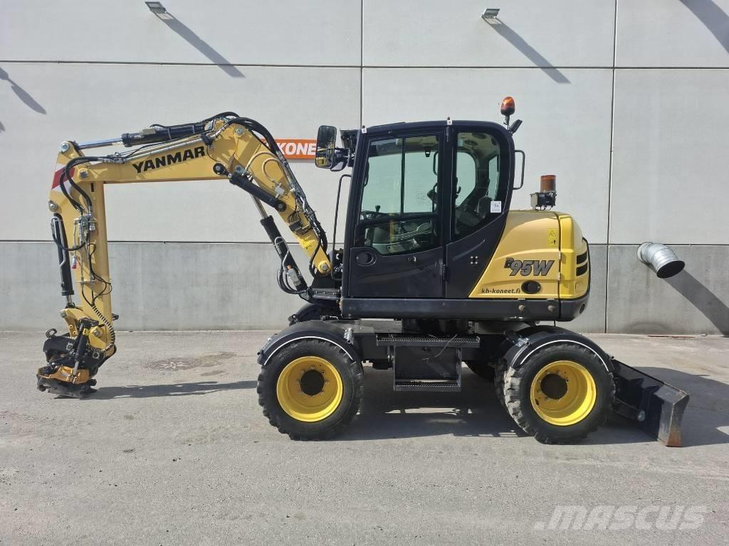 Yanmar B 95 W Excavatoare cu roti