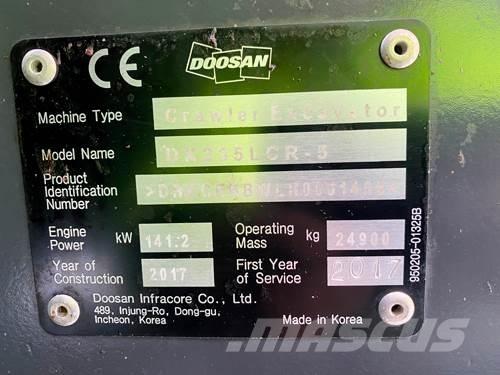 Doosan DX235LCR-5 Excavatoare pe șenile
