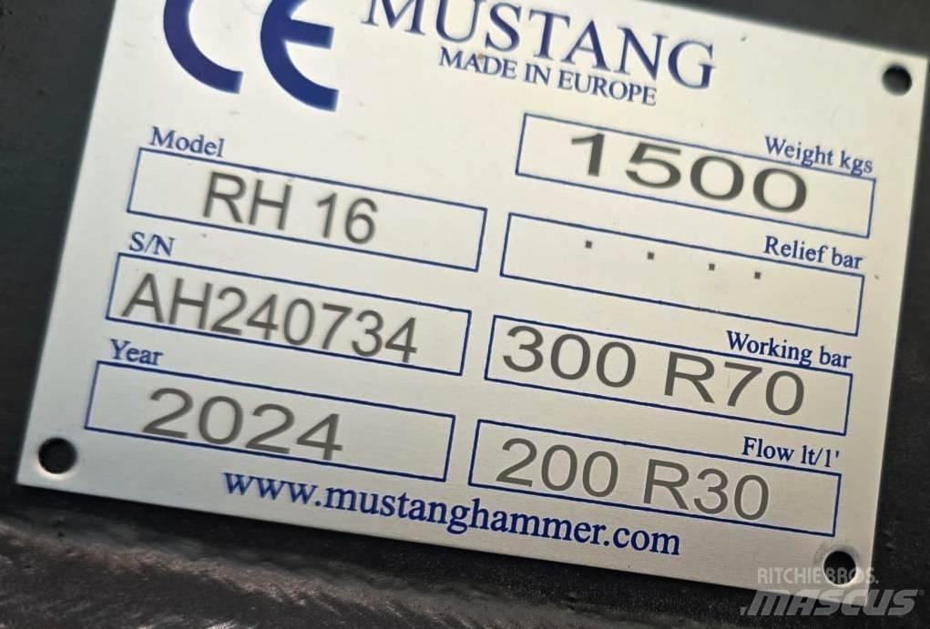 Mustang RH16 Masini de tocat lemn