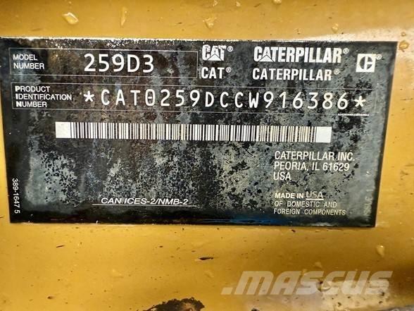 CAT 259D3 Mini incarcator