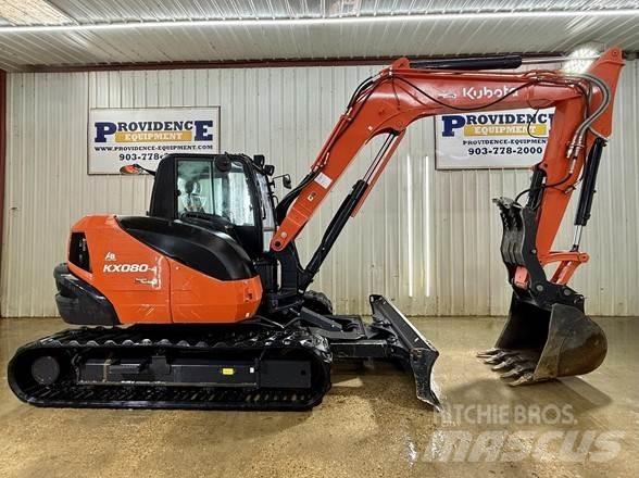 Kubota KX080-4 Excavatoare pe șenile
