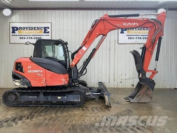 Kubota KX080-4 Excavatoare pe șenile
