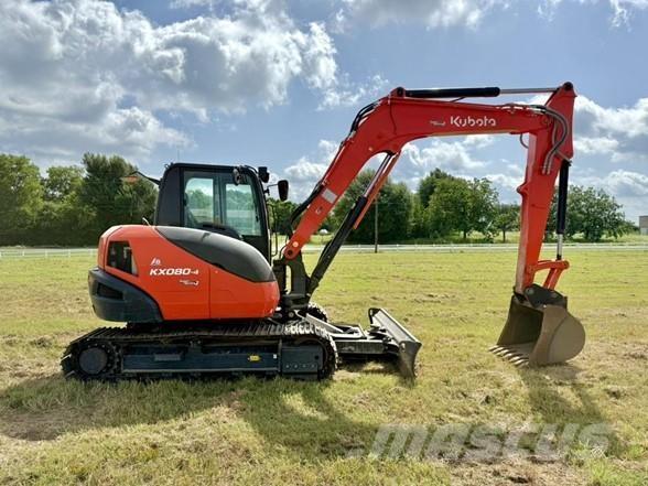 Kubota KX080-4 Excavatoare pe șenile
