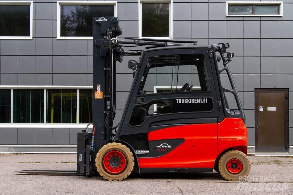 Linde E50HL-01 Stivuitor electric