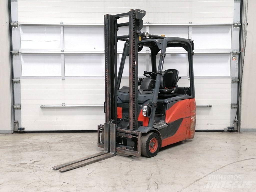 Linde E16H-02 Stivuitor electric