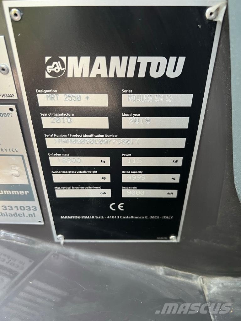 Manitou Mrt 2550 Stivuitoare telescopice