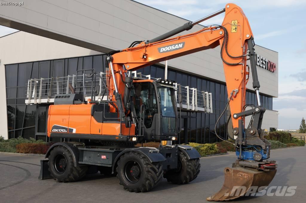 Doosan DX170W-5 Excavatoare cu roti