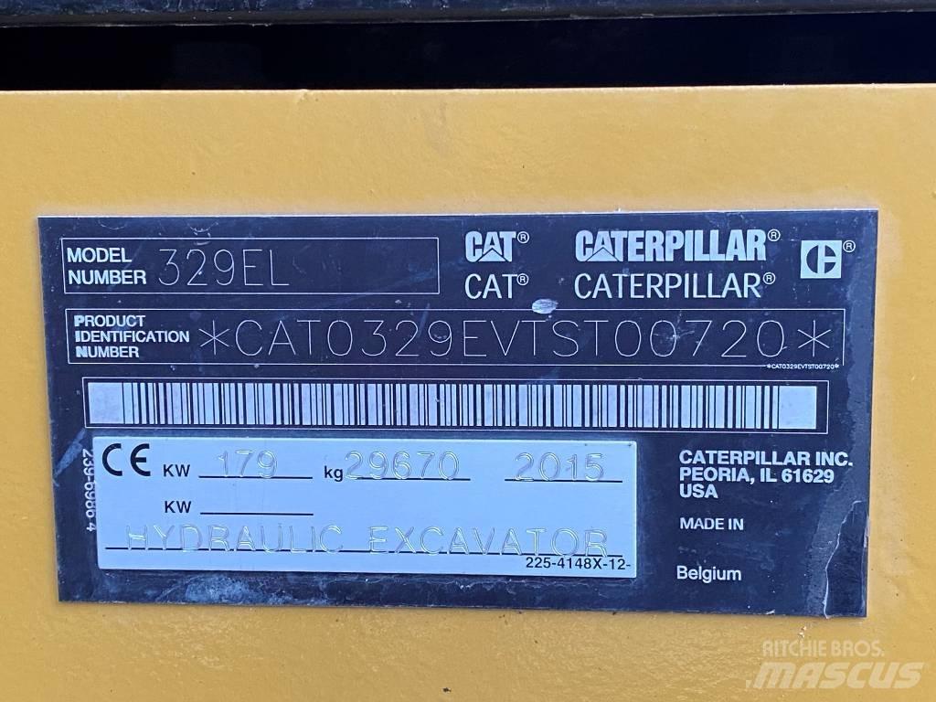 CAT 329 EL Excavatoare pe șenile
