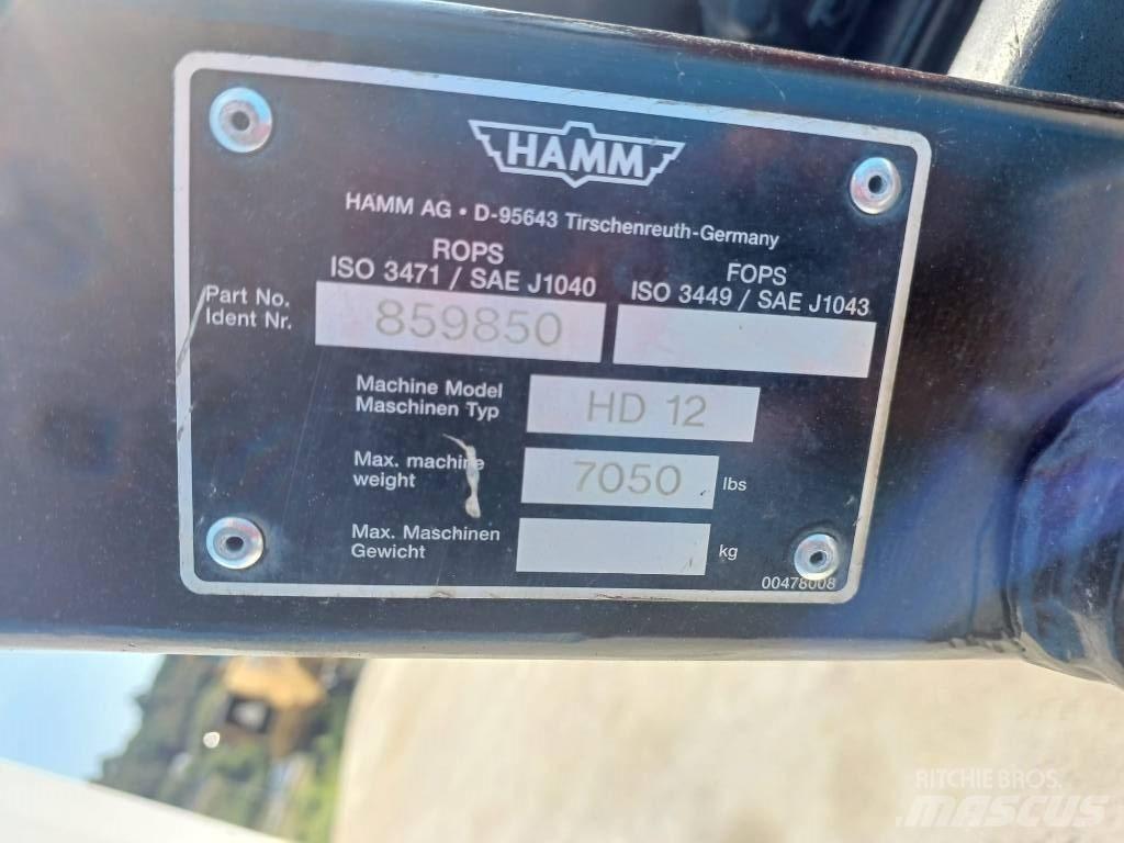 Hamm HD 12 Cilindri compactori dubli