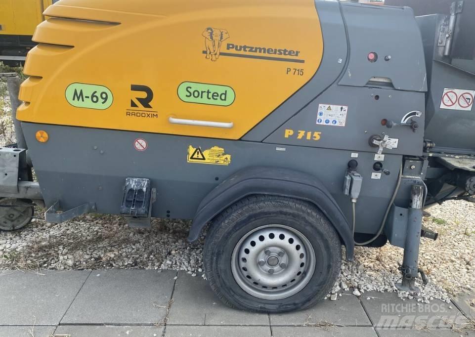 Putzmeister P 715 TD Pompa pentru beton