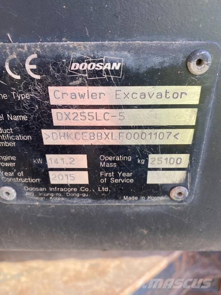 Doosan DX 255 LC-5 Excavatoare pe șenile
