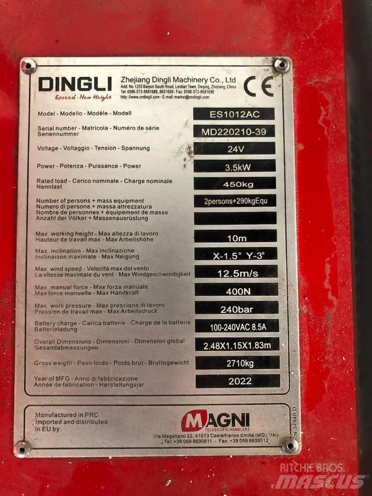 Magni ES 1012 AC Platforme foarfeca