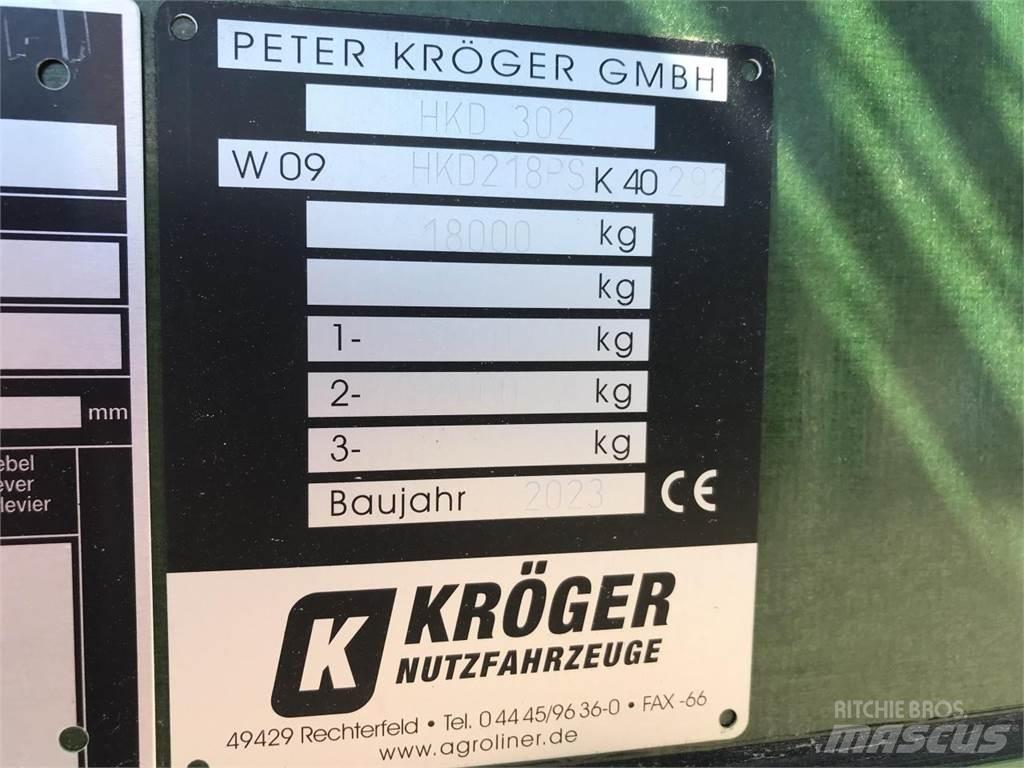 Kröger HKD 302 Remorci basculante
