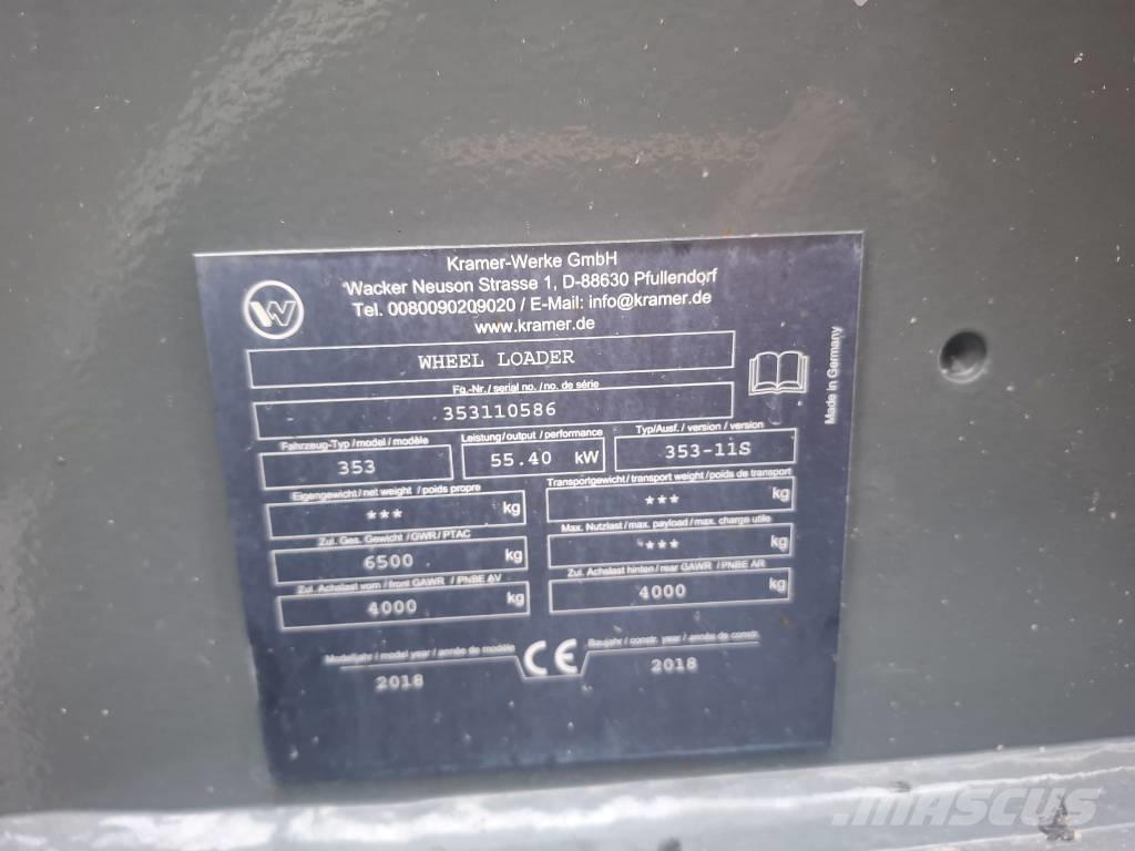 Kramer 5085 Incarcator pe pneuri