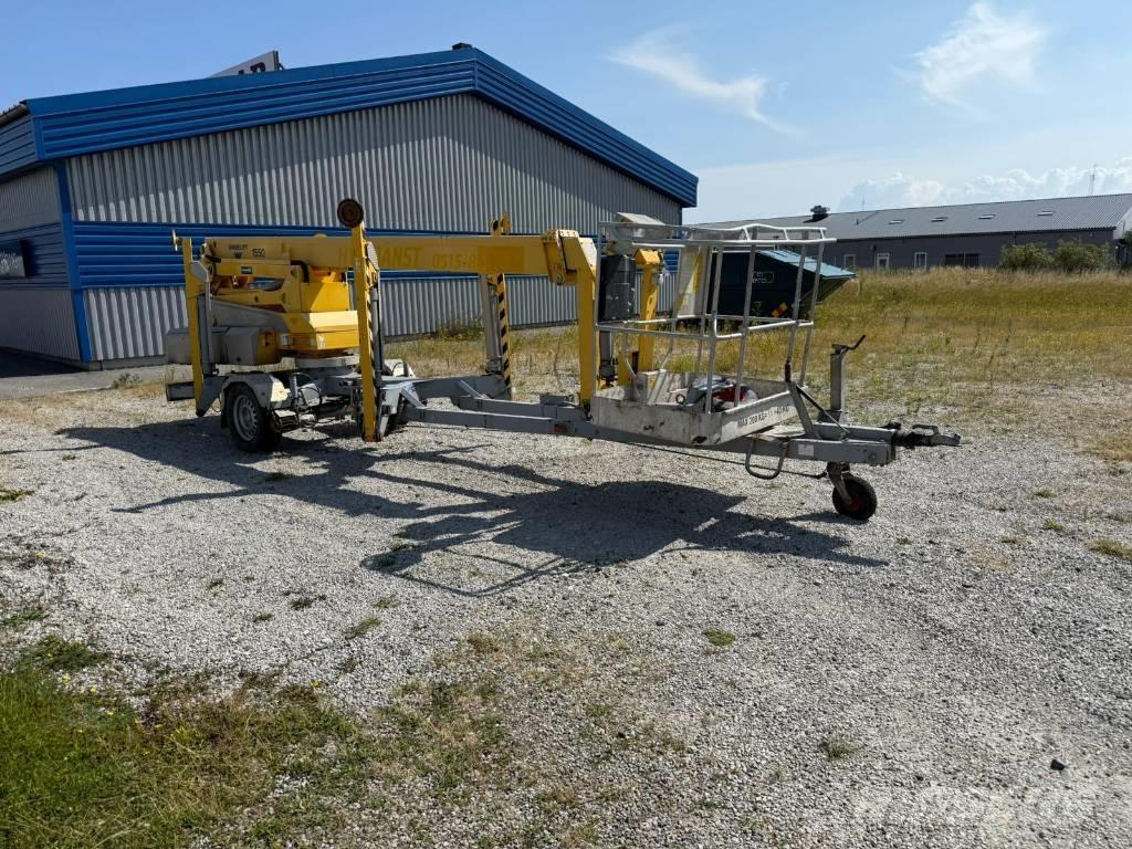 Omme 1550EXB Platforme aeriene montate pe remorca