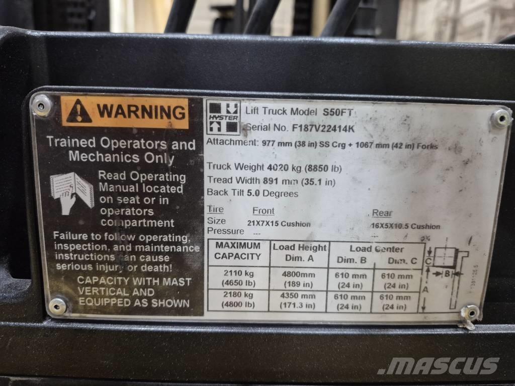 Hyster S 50 FT Strivuitoare-altele