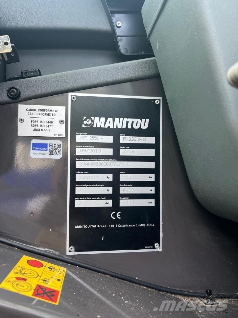 Manitou MRT 2550 Stivuitoare telescopice