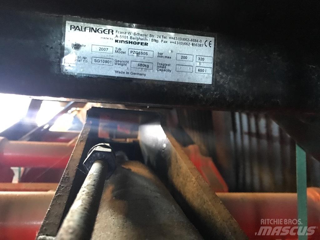 Palfinger PZG650S Accesorii de manipulare a incarcaturilor