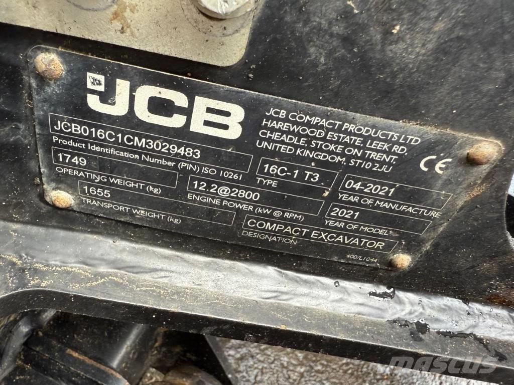 JCB 16 C-1 Mini excavatoare < 7t